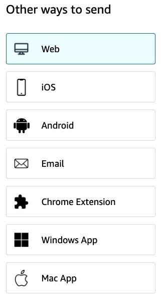 Amazon options for adding books to Kindle