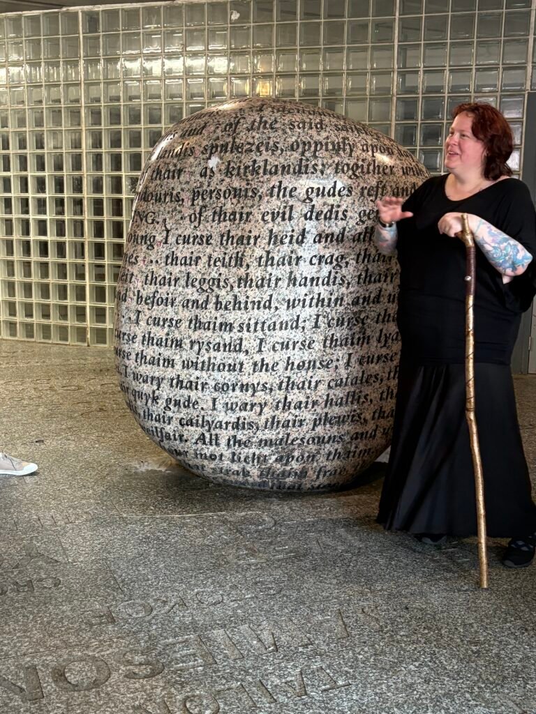 The famous Carlisle Cursing Stone