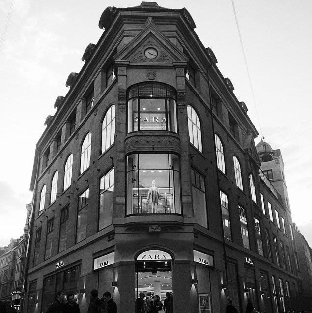 The first Zara store. A Coruña, Galicia.